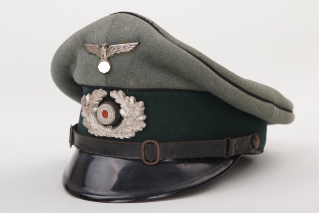 Heer Pionier-Btl.10 visor cap EM/NCO - "geprüft"