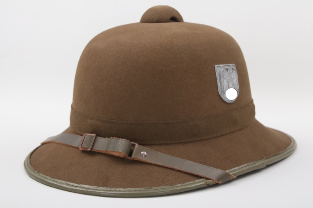 Heer double decal tropical pith helmet - 1942