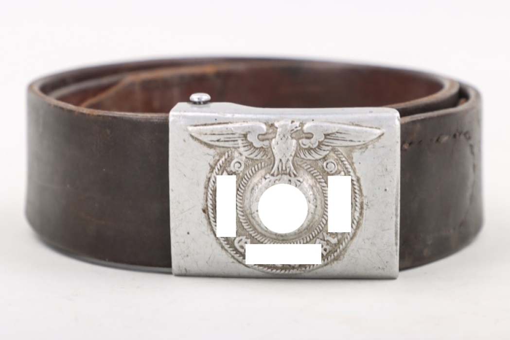Waffen-SS buckle (EM/NCO) with belt