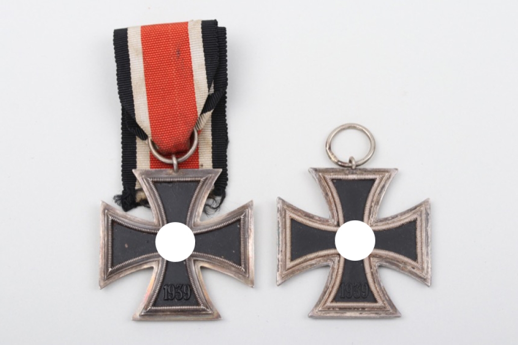 Two 1939 Iron Crosses 2nd Class