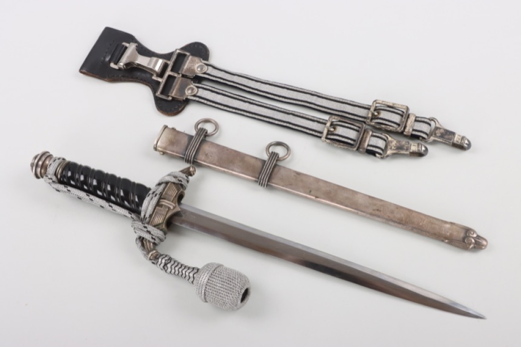 Bahnschutz leader's dagger "PUMA" with hangers & portepee - 2nd pattern