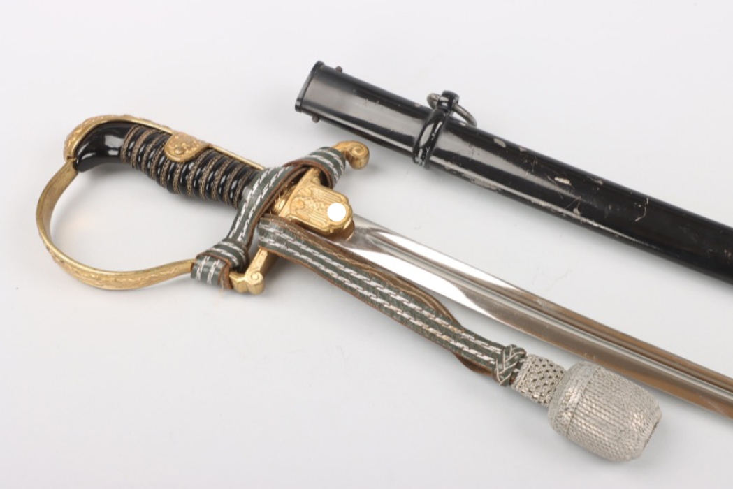 Heer officer's sabre "WB" with portepee - Eickhorn