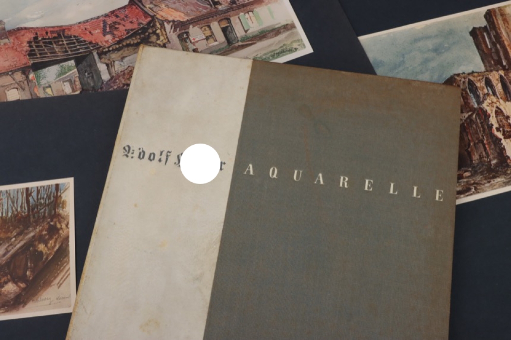"Adolf Hitler, Aquarelle" picture folder