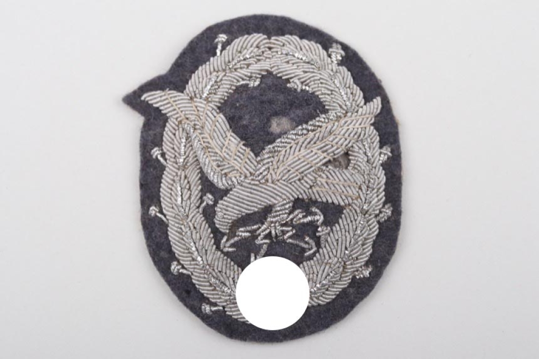 Air Gunner & Flight Engineer Badge with Lightning Bolts (cloth type)