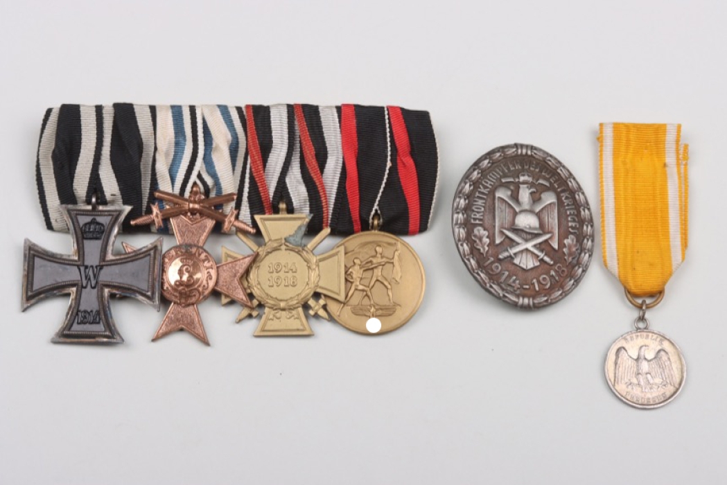 4-place medal and Life Savings Medal