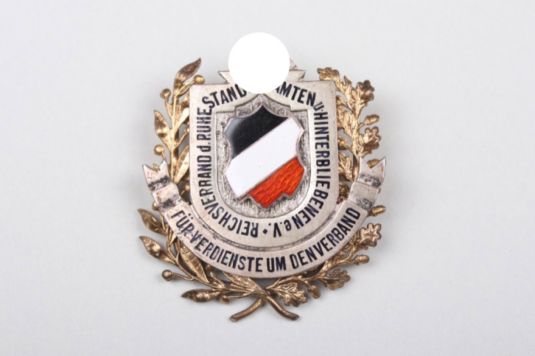 Reichsbund of retirement officers and survivors, golden merit needle