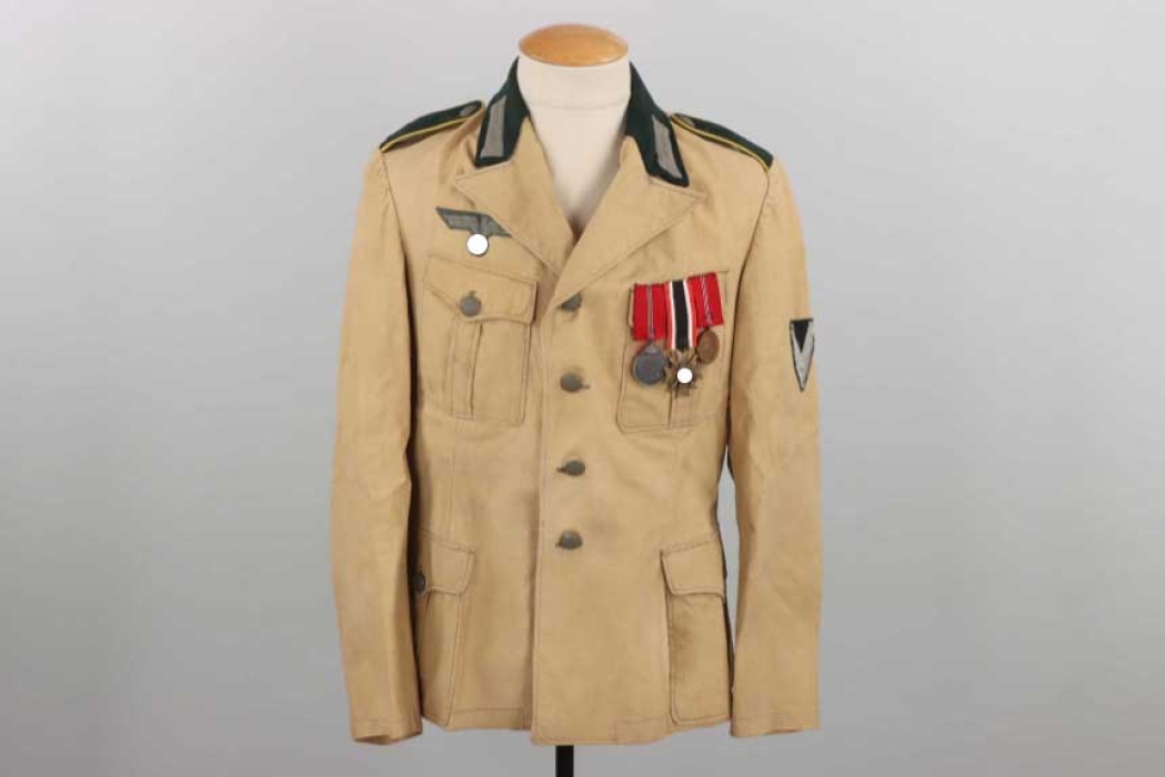 Heer signals "South front" field tunic with medals