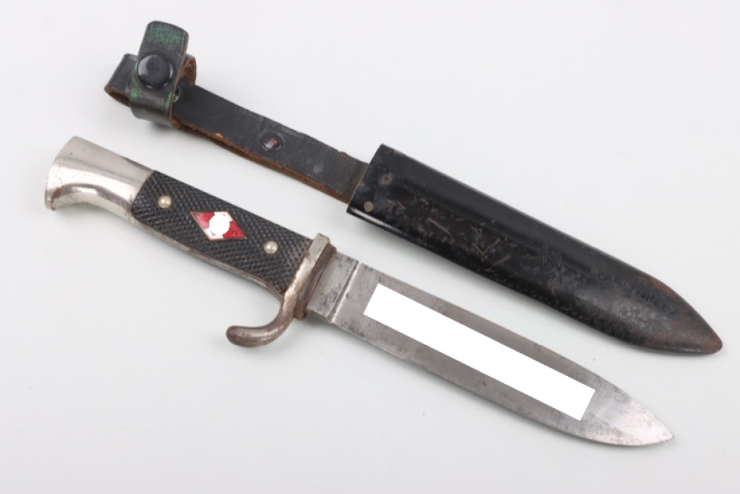 HJ knife with motto - Rob.Müller