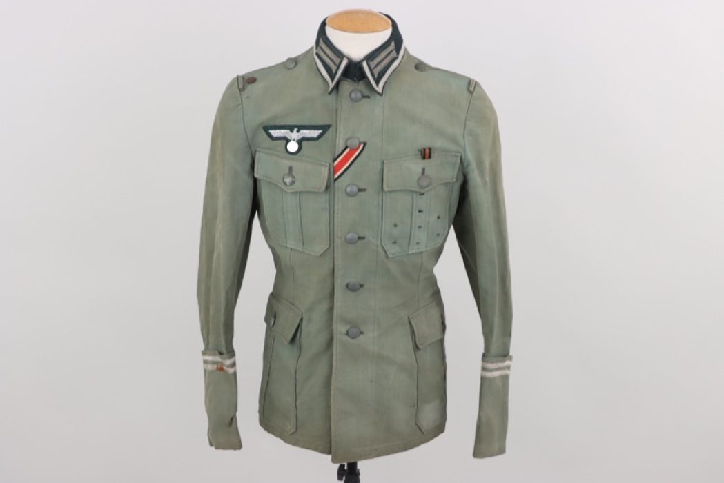 Heer South front field tunic for a Spieß infantry