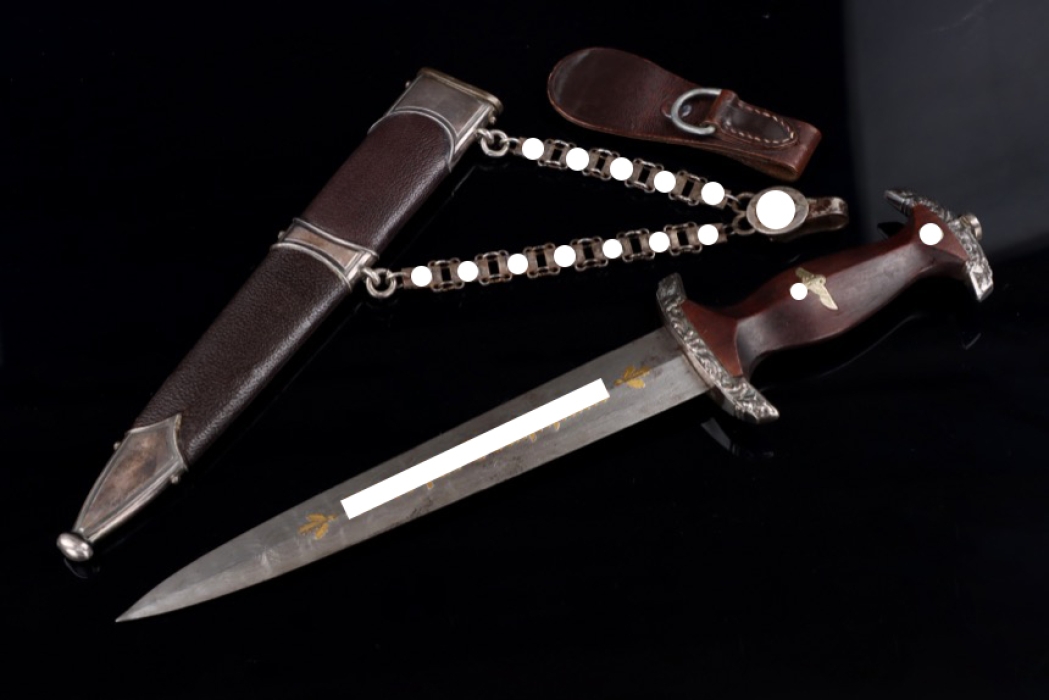 SA M38 Chained Honor Dagger with Damascus blade - Eickhorn