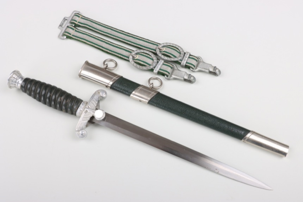 Landzoll leader's dagger with hangers - Clemen & Jung