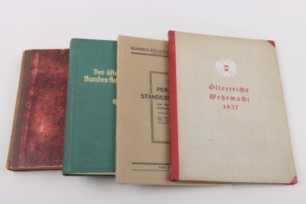 4 x books Austria related