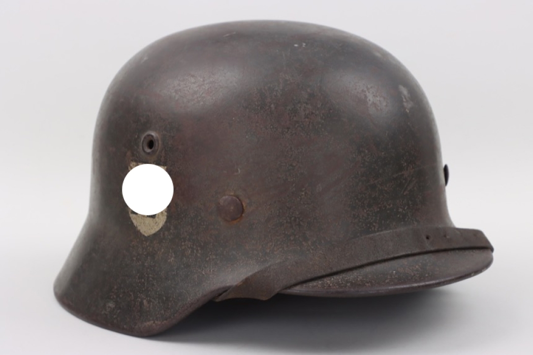 Waffen-SS M40 single decal helmet - ET64
