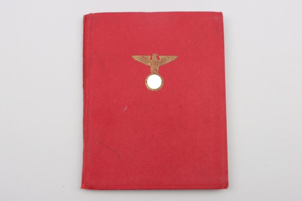 Kälsch, Alois (SS) - NSDAP membership booklet