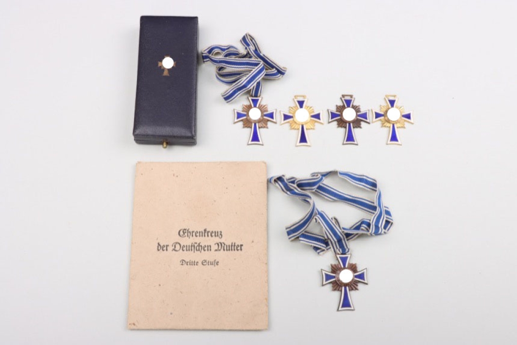 5 x Cross of Honour of the German Mother