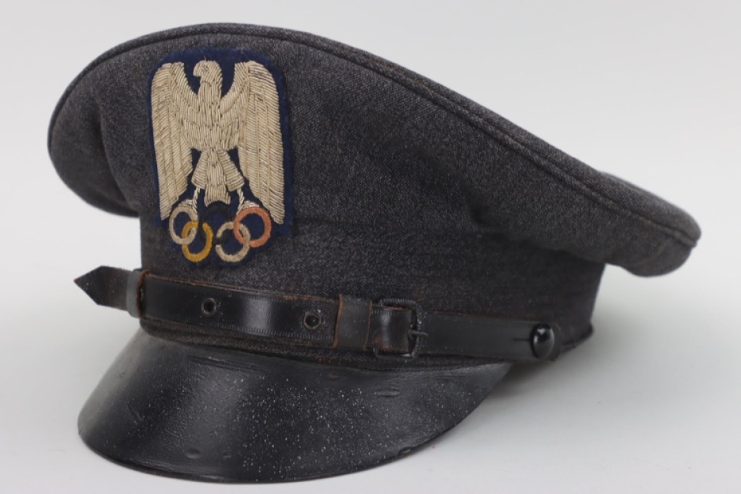 Olympic Games 1936 official's visor cap - EREL