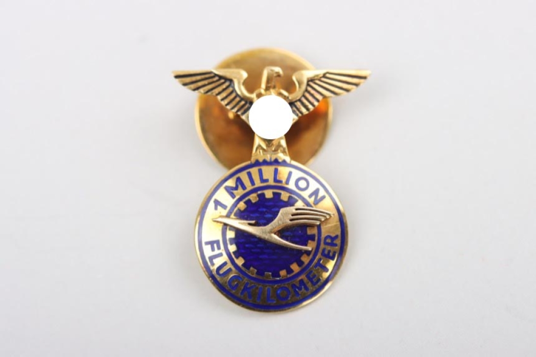 Deutsche Lufthansa, medal for the machine and radio operators for 1 million flight kilometers Nr. 101 (585)