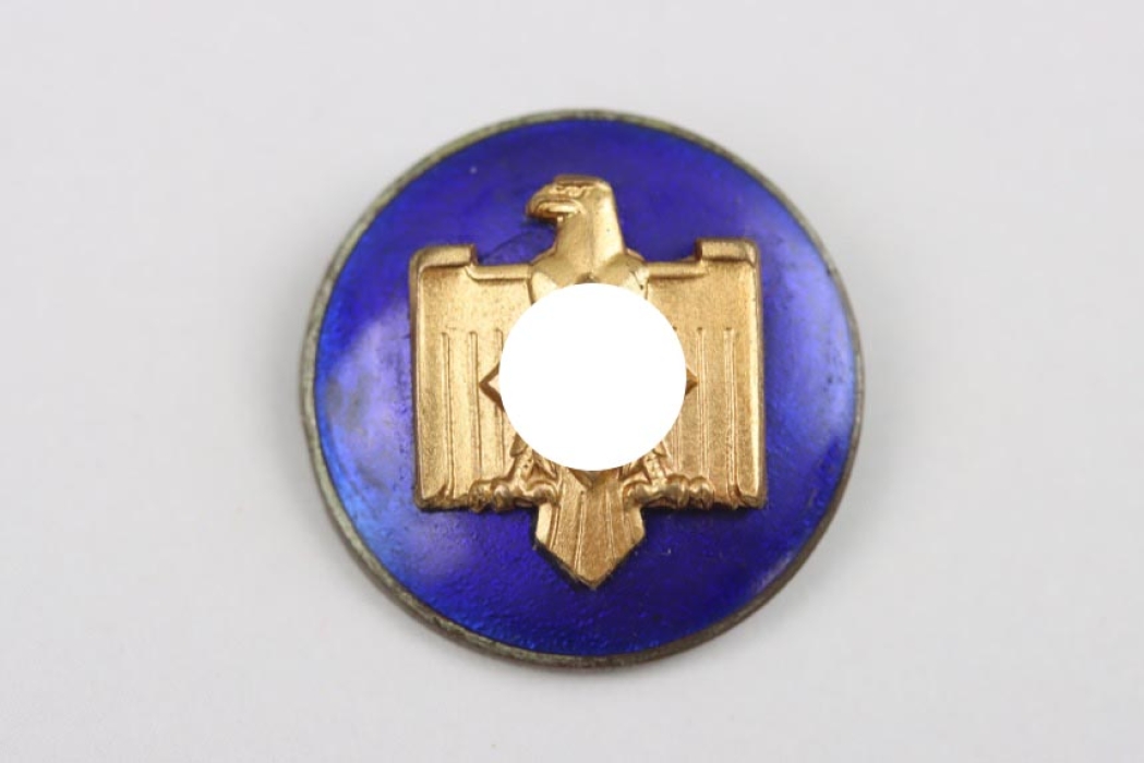 NS Reichsbund für Leibesübungen (NSRL) honor pin for faithful services in gold