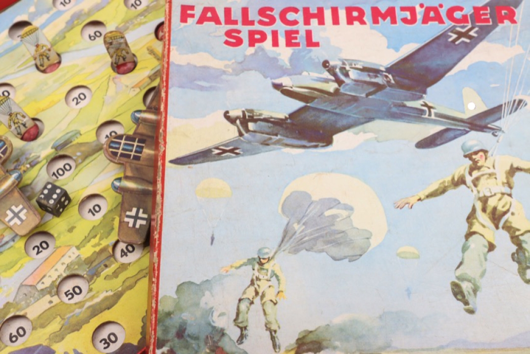 Period time military board game "Fallschirmjäger Spiel"