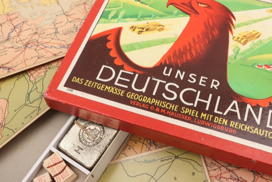 Period time board game "Unser Deutschland" (Hausser)