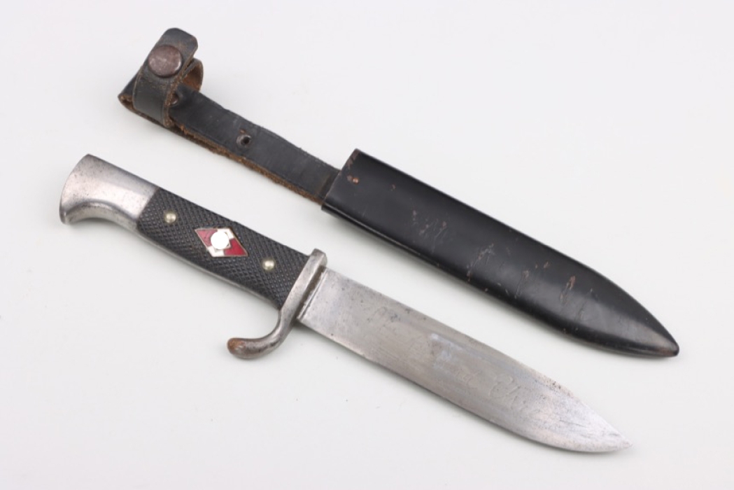 HJ knife with motto - Konejung