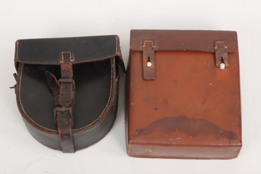 Wehrmacht two leather pouches