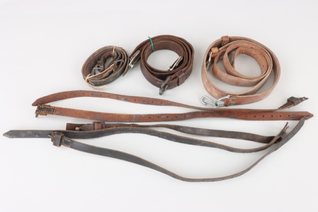 Lot of Wehrmacht leather straps