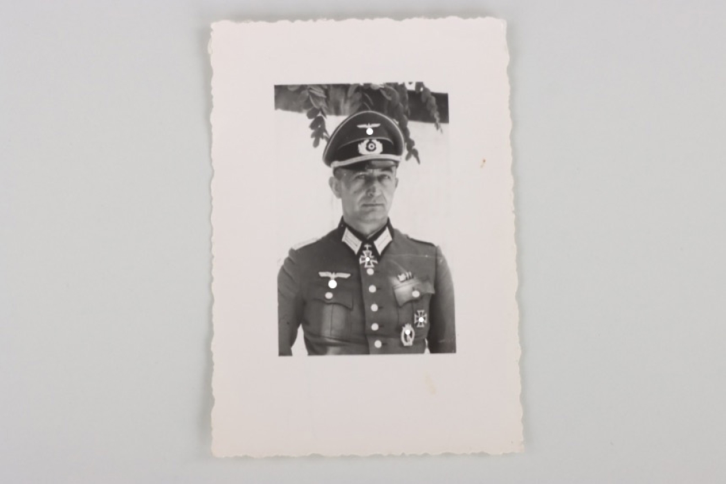 Rittershausen, Walter Knight's Cross winner portrait photo