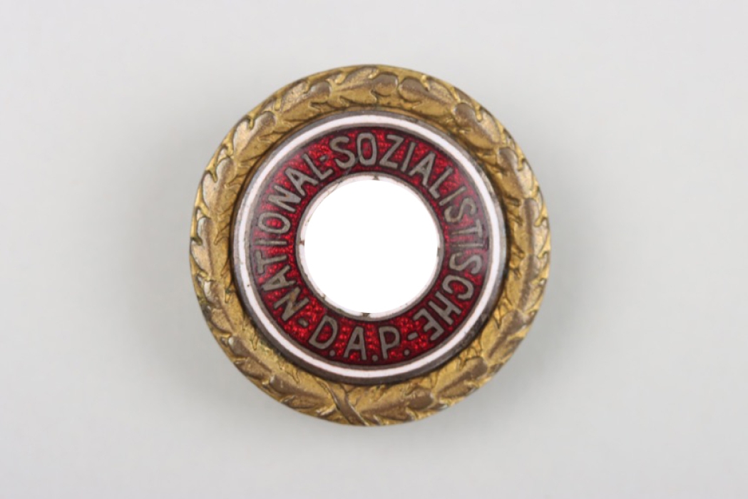 Kegel, Wilhelm - NSDAP Golden Party Badge on buttonhole attachment - Deschler