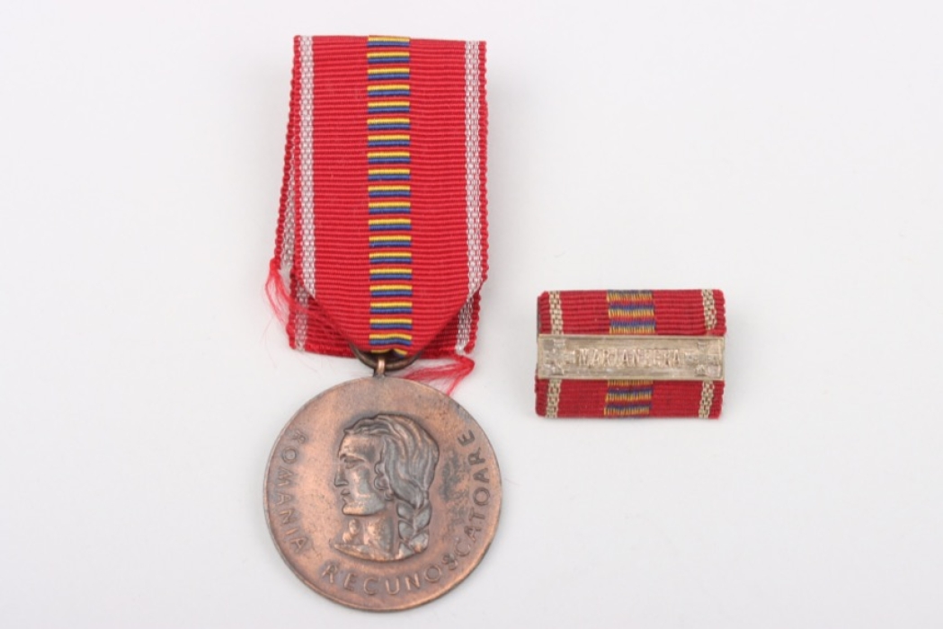 Crusade Against Communism Medal with campaign clasp "MAREA NEAGRA"