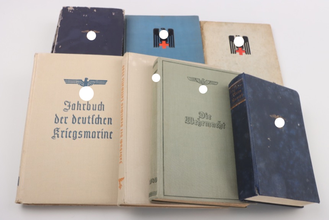 7 x Third Reich/Wehrmacht books