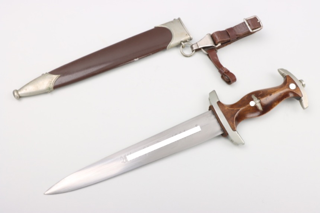 Early M33 SA Service Dagger "B" with 3-piece hanger - HACO