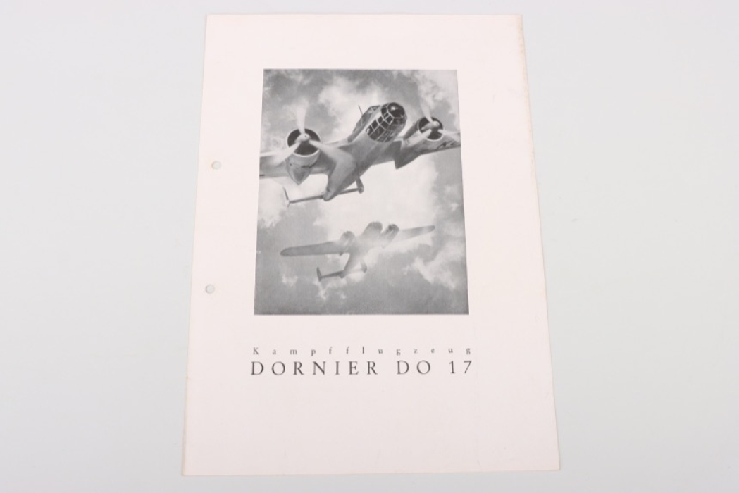 DORNIER DO 17 advertising brochure