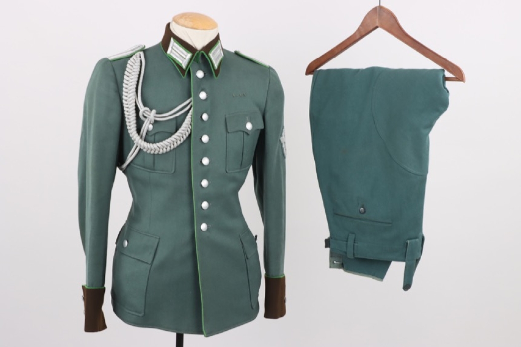 Police dress tunic & trousers - Leutnant