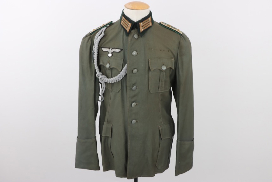 Heer civil servant's field tunic for officers