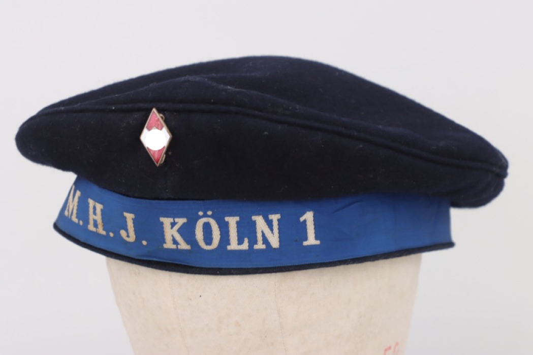 Marine-HJ sailor's cap "M.H.J. Köln 1"