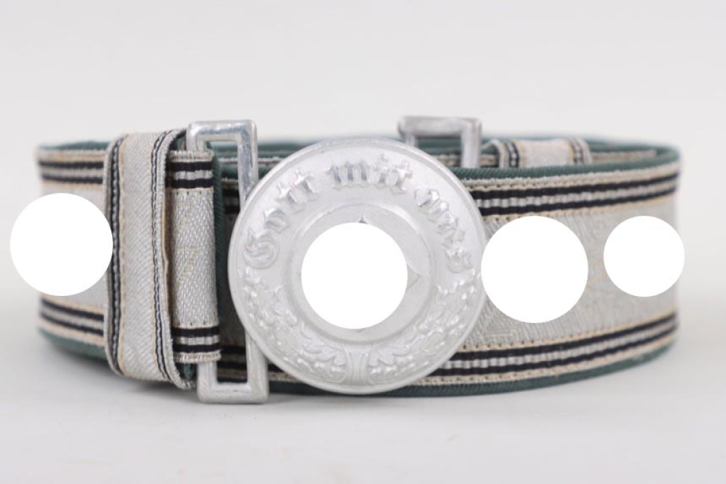 Police (SS) officer's dress belt and buckle - A (mint)