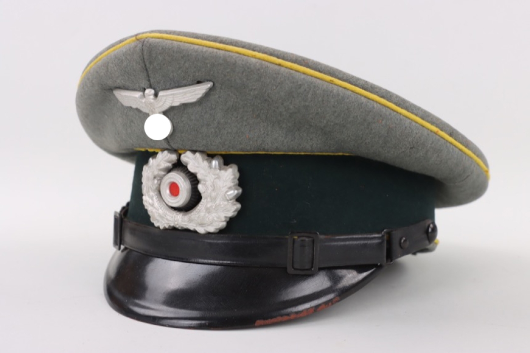 Heer N.A.9 signals visor cap EM/NCO