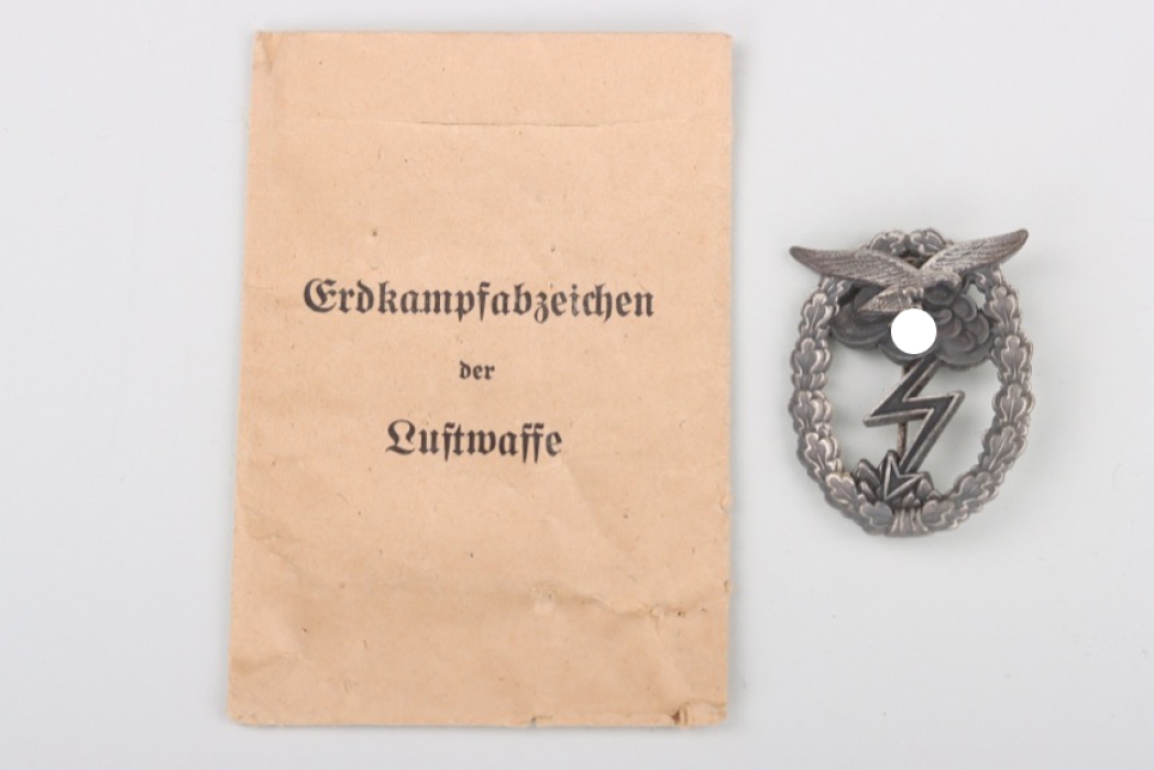 Luftwaffe Ground Assault Badge in bag - Osang