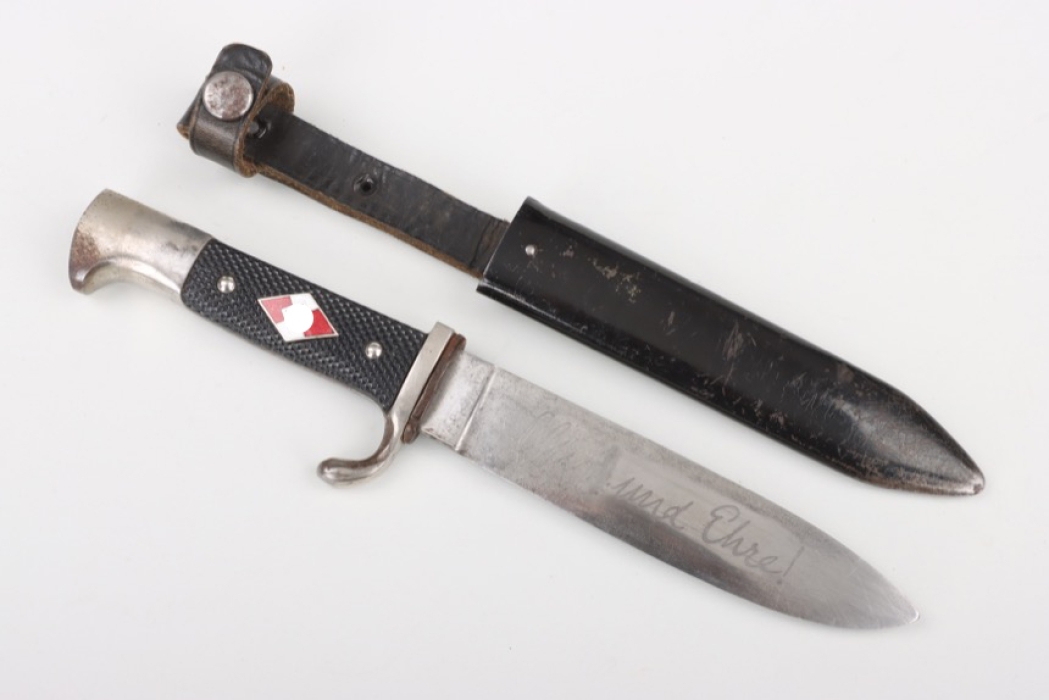 HJ knife with motto - M/56