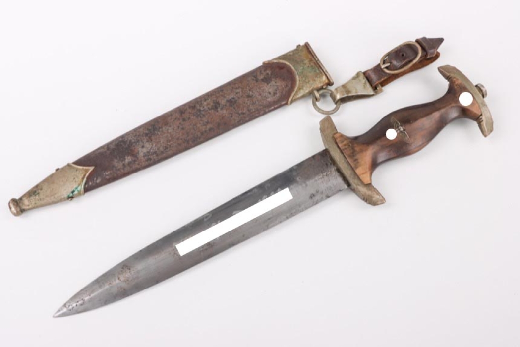 Early M33 SA Service Dagger "Wf" with hanger - Zwillingswerk