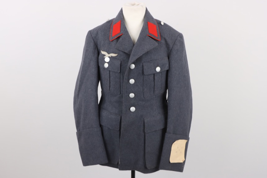 Luftwaffe Flak parade tunic with maker's paper tag