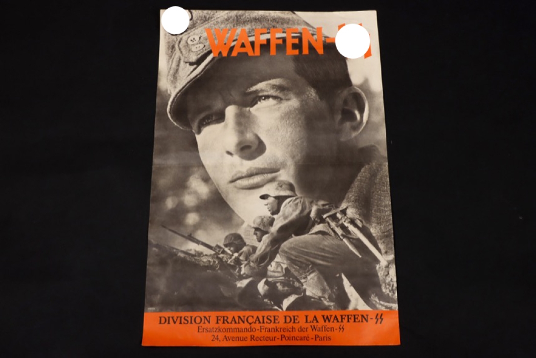 Waffen-SS recruitment poster for French volunteers
