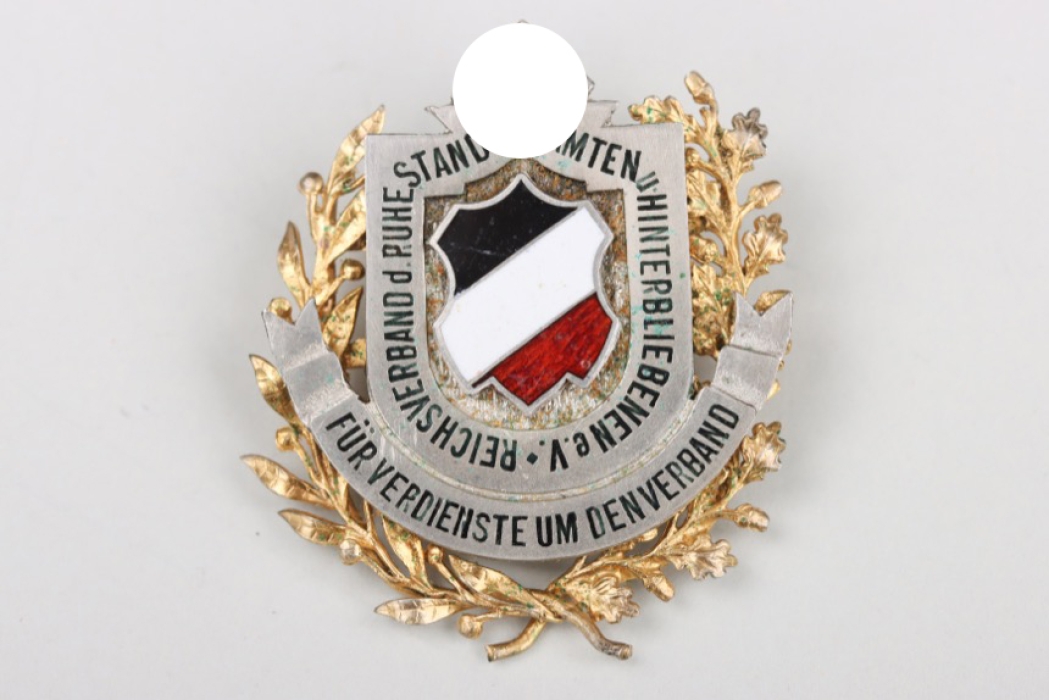 Reichsverband der Ruhestandsbeamten und Hinterbliebenen Golden Honour Badge - 800