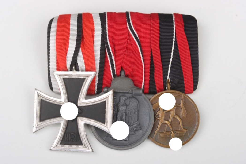 3-place medal bar - Iron Cross recipient