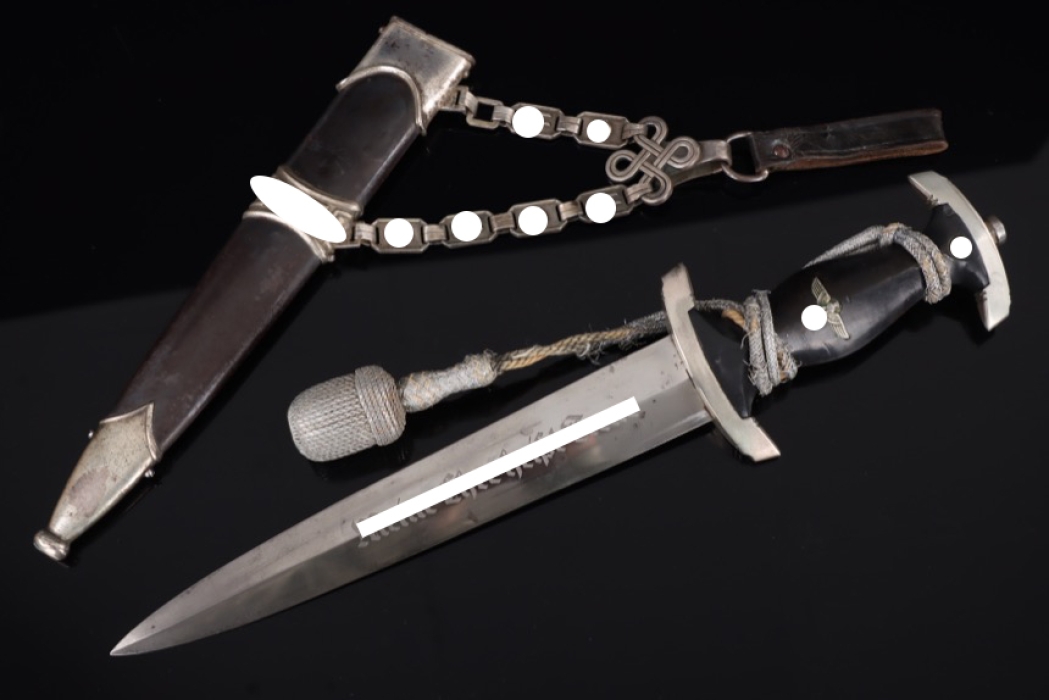M36 SS Chained Service Dagger with portepee - mid period