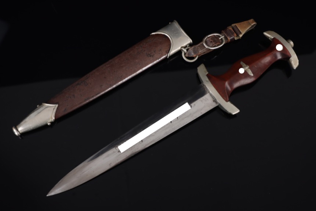 Early M33 SA Service Dagger "Nm" with hanger - matchting numbers "21461" (Hartkopf)