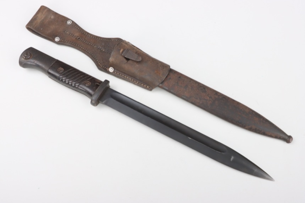 Wehrmacht bayonet 84/98 with frog - machting numbers (Eickhorn)