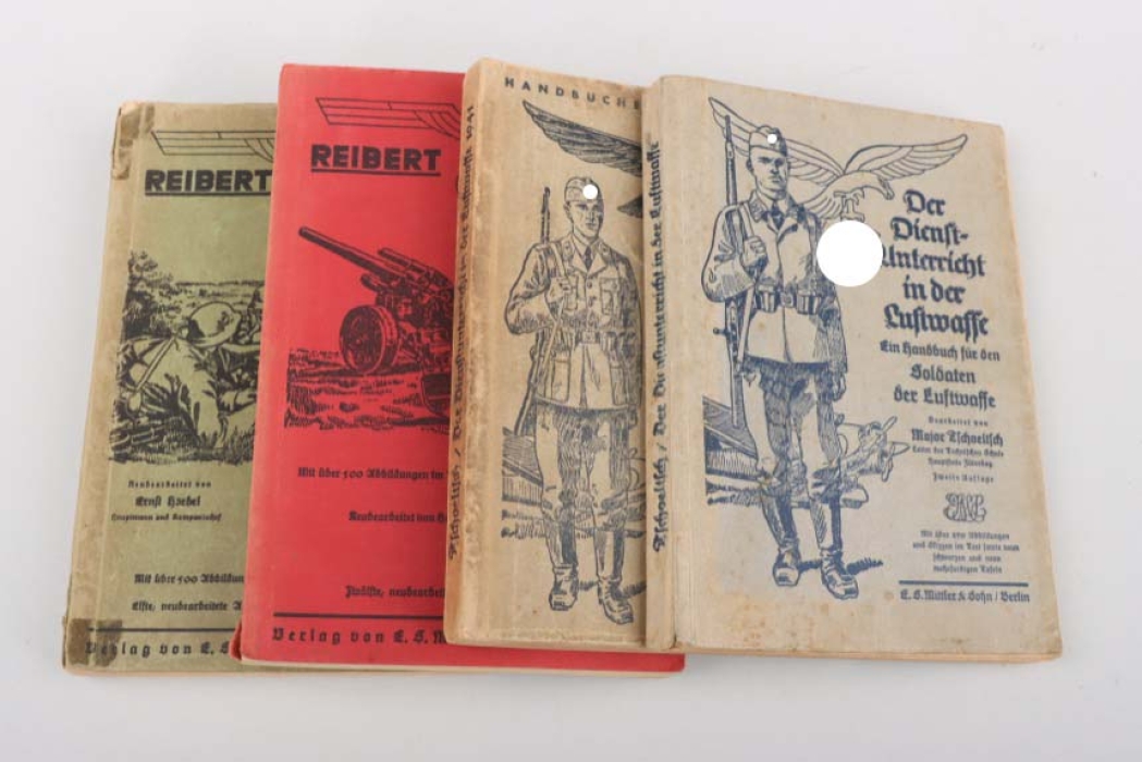 4 + Wehrmacht & Luftwaffe Reibert training manuals