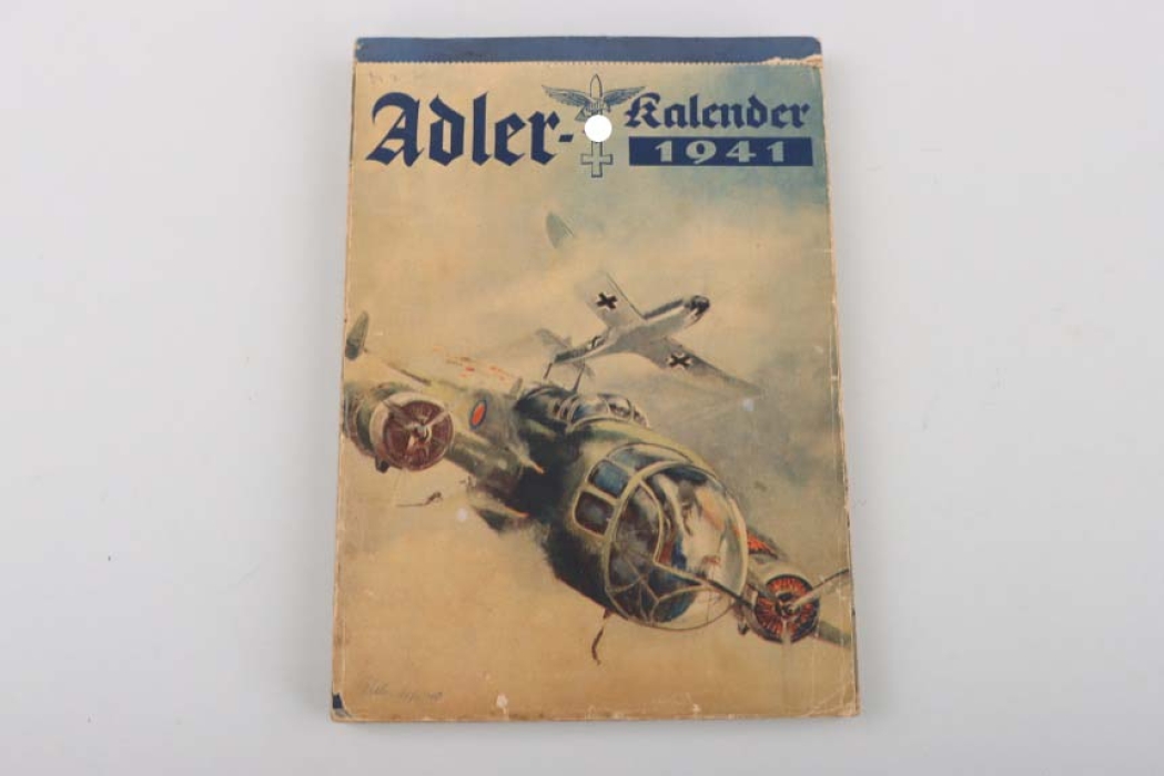 1941 Luftwaffe "Adler" wall calendar
